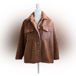 Cotton Emporium Tan Teddy Jacket